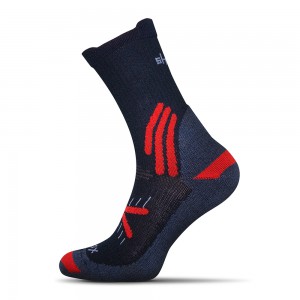 Compress Trekking ponozky tmavo modra