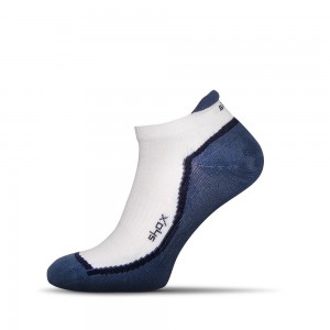 Summer power bielo-modre ponozky Shox
