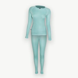 merino set termo damske zelene shox