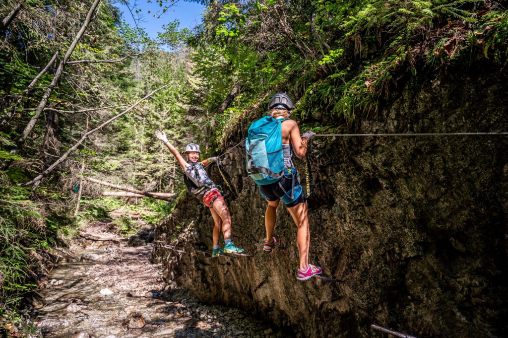 Ferrata Kyseľ v Slovenskom raji