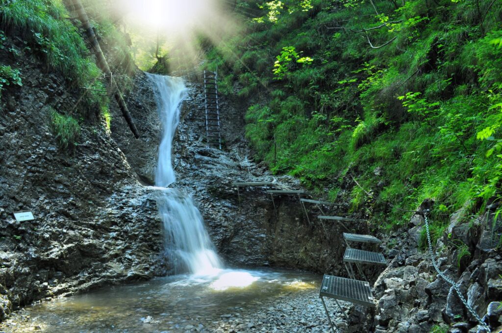 vodopády v Slovenskom raji